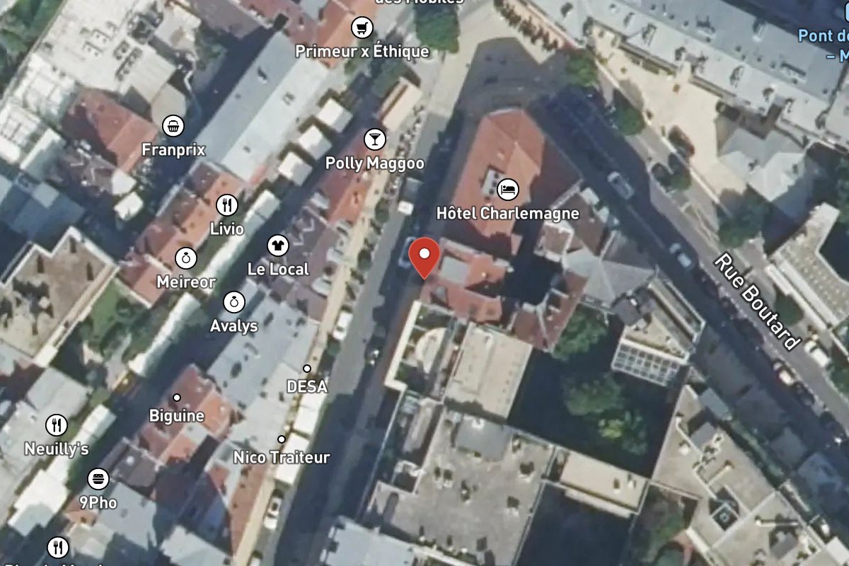Vue satellite — 1BIS Rue Charcot