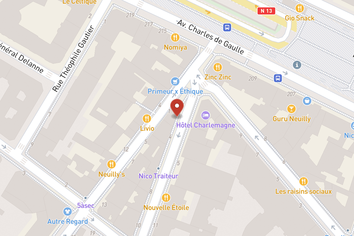 Plan de situation — 2 Rue Charcot