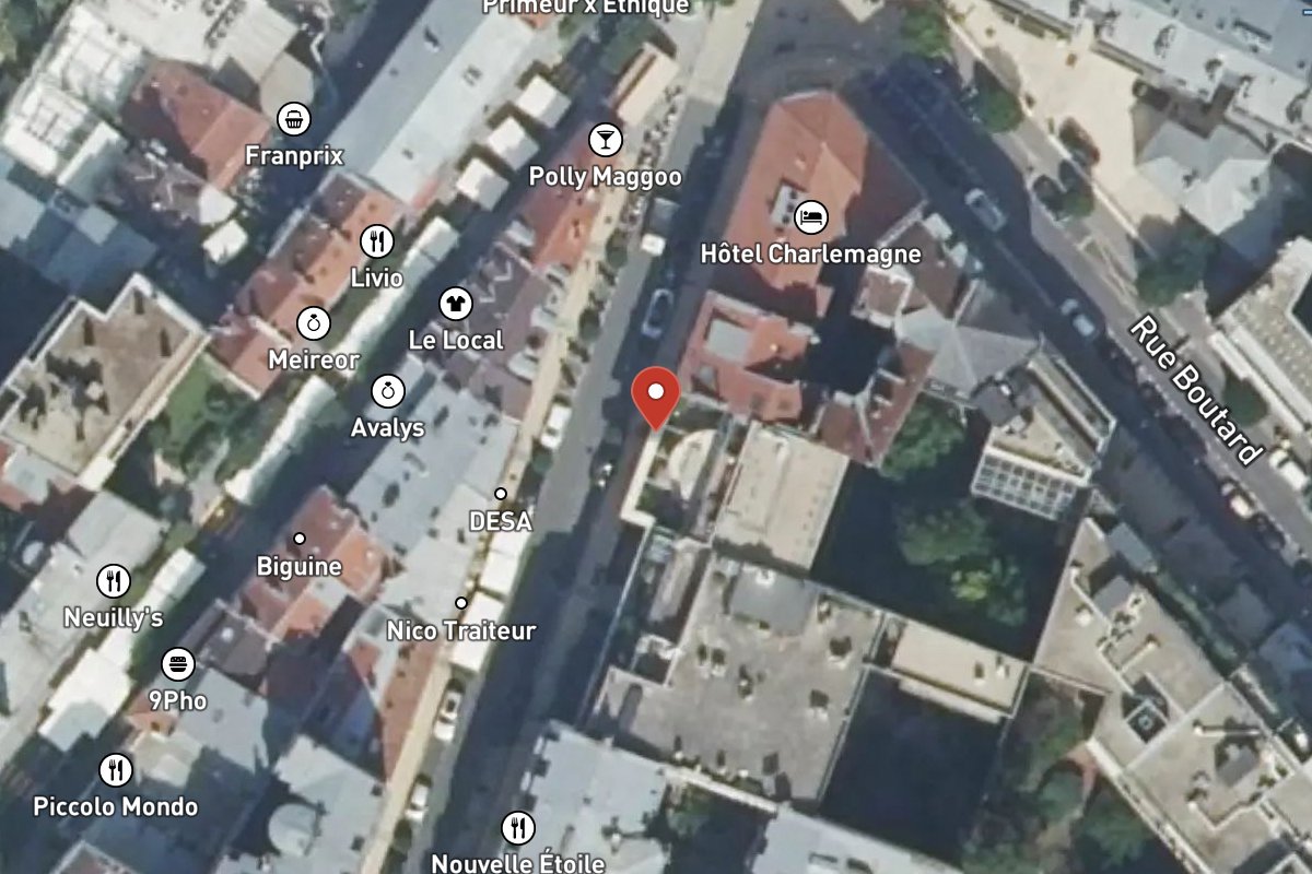 Vue satellite — 3 Rue Charcot