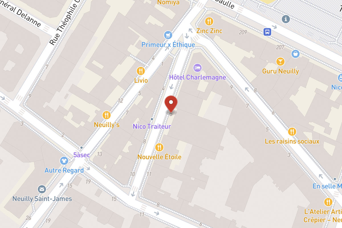 Plan de situation — 5 Rue Charcot