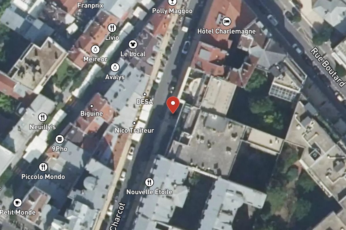 Vue satellite — 5 Rue Charcot