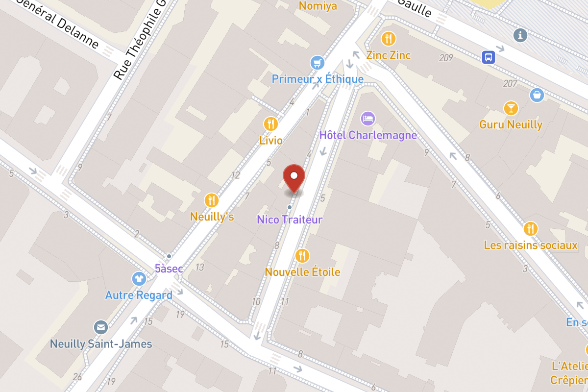 Plan de situation — 6 Rue Charcot