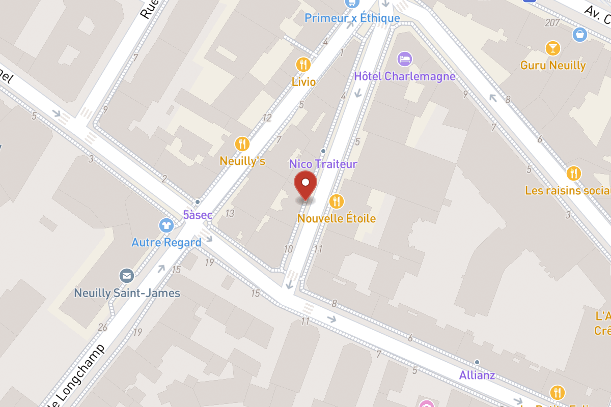 Plan de situation — 8BIS Rue Charcot