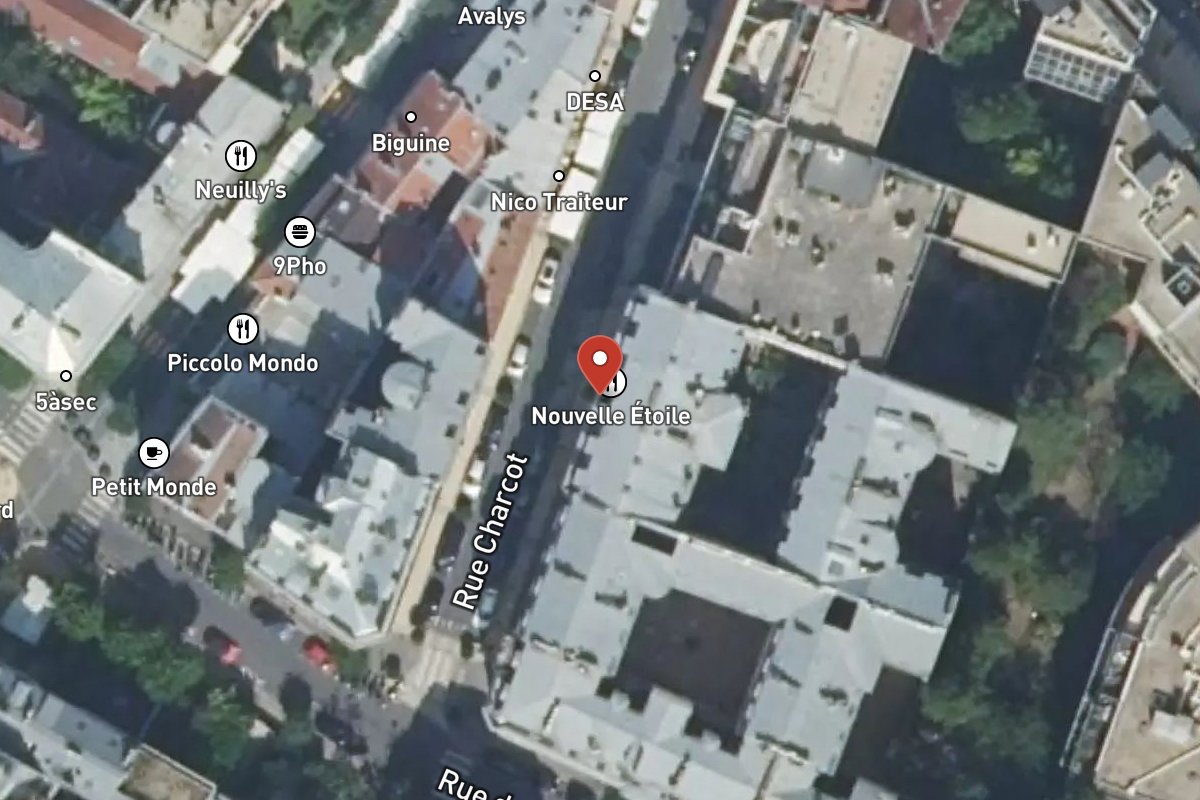 Vue satellite — 9 Rue Charcot
