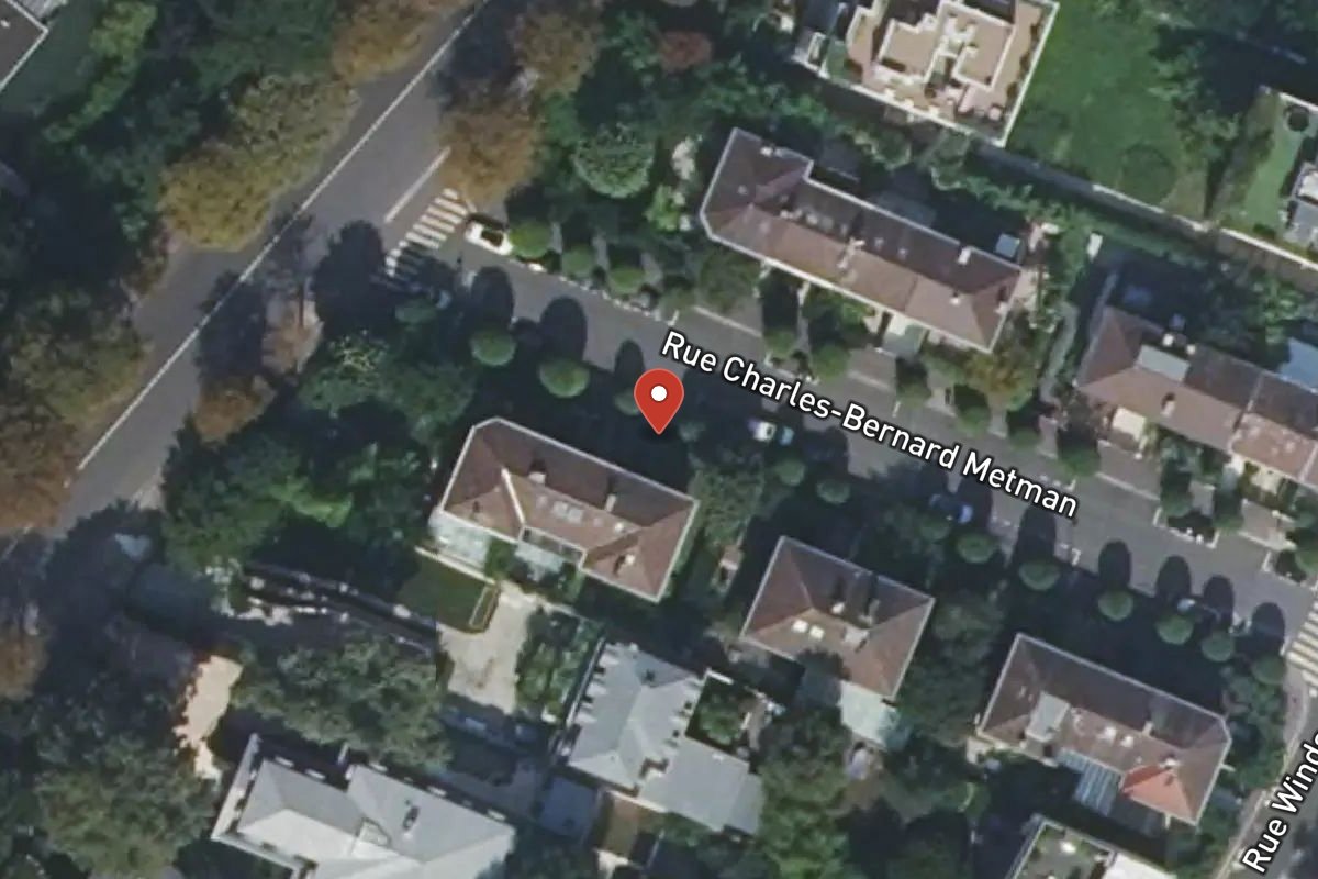 Vue satellite — 11 Rue Charles Bernard Metman