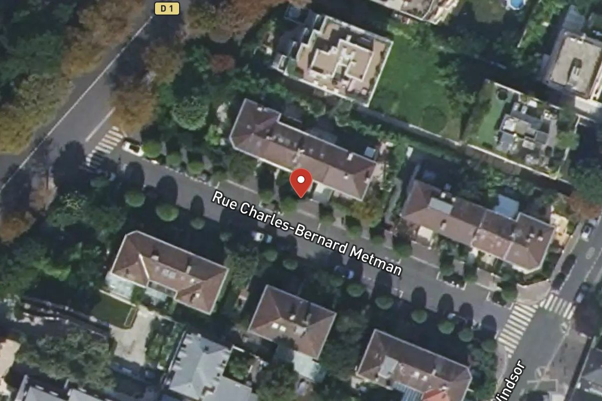 Vue satellite — 12 Rue Charles Bernard Metman