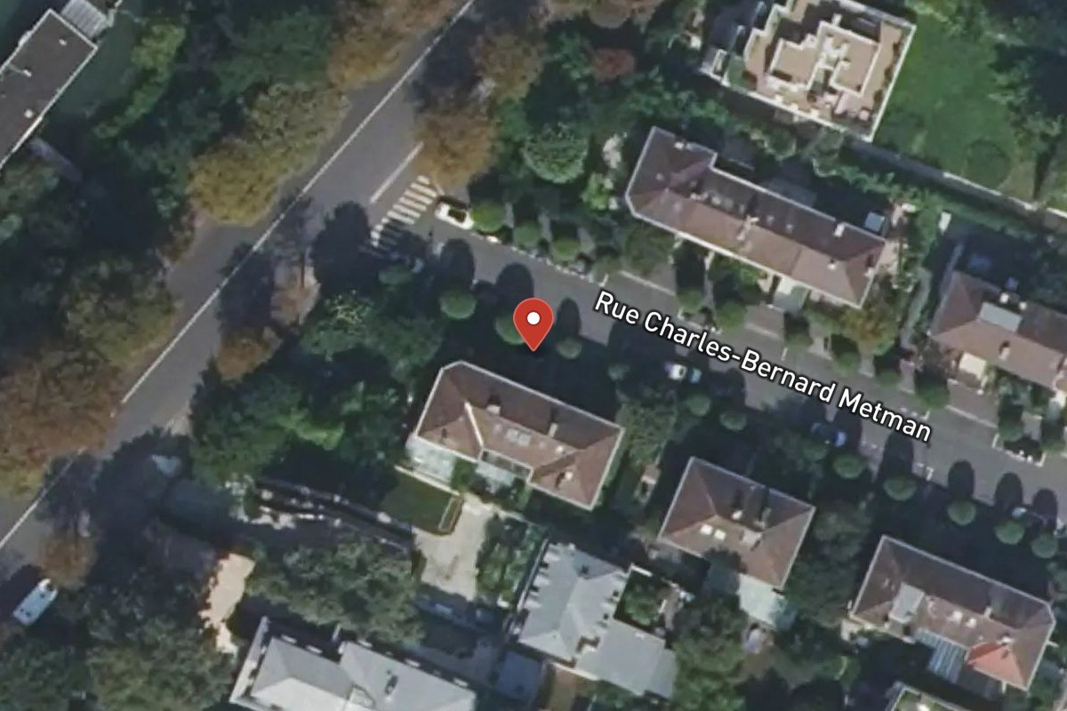 Vue satellite — 13 Rue Charles Bernard Metman