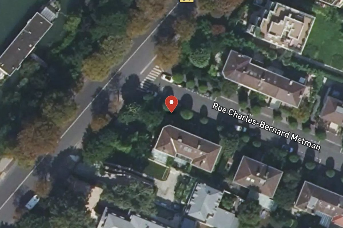 Vue satellite — 15 Rue Charles Bernard Metman