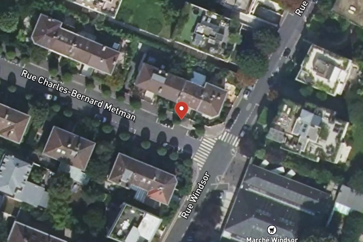 Vue satellite — 4 Rue Charles Bernard Metman