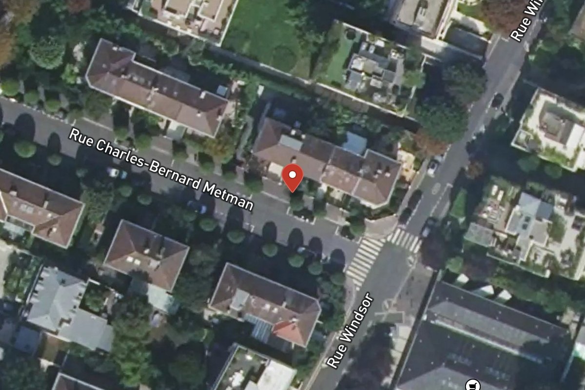 Vue satellite — 6 Rue Charles Bernard Metman