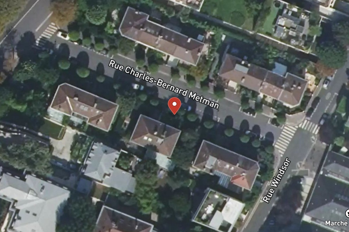 Vue satellite — 7 Rue Charles Bernard Metman