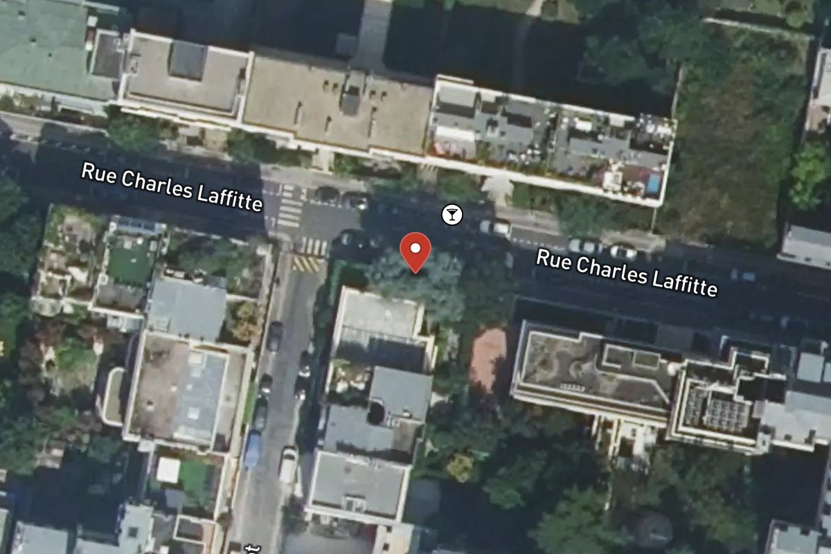 Vue satellite — 101 Rue Charles Laffitte