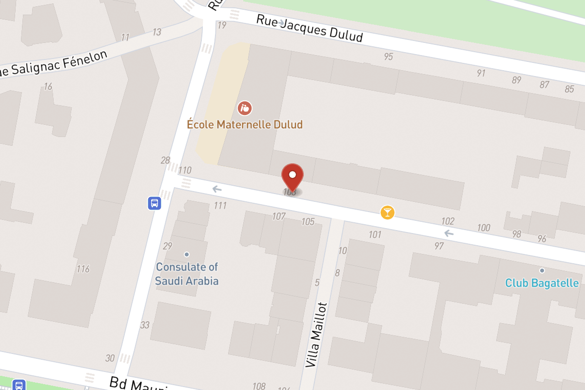 Plan de situation — 106 Rue Charles Laffitte