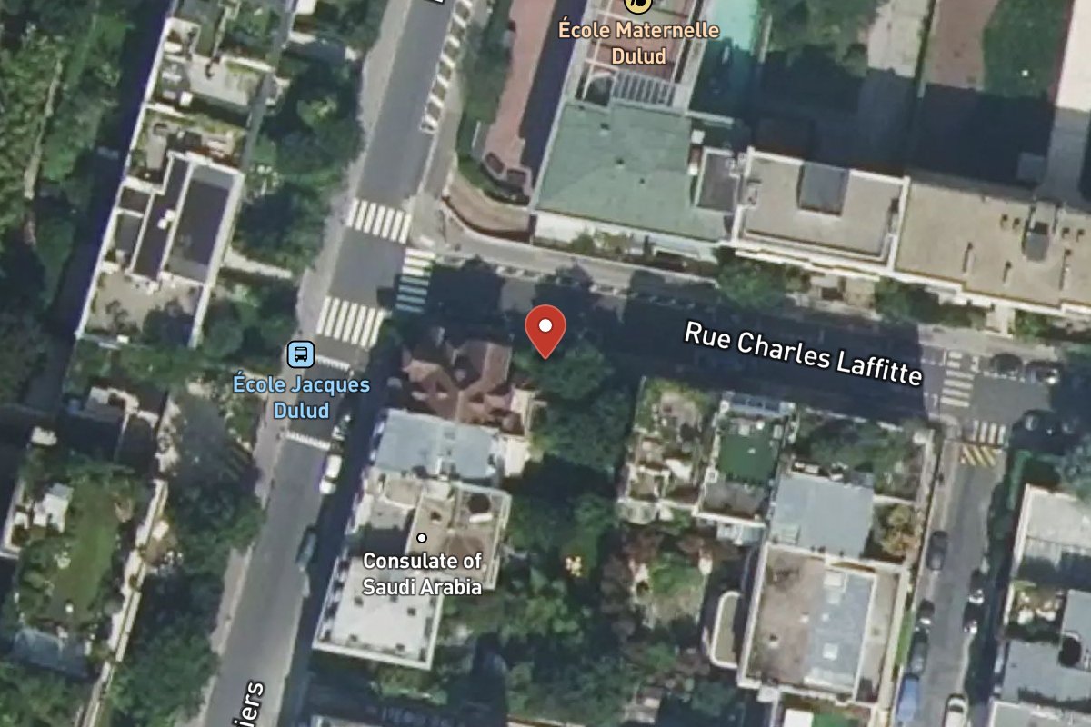 Vue satellite — 111 Rue Charles Laffitte