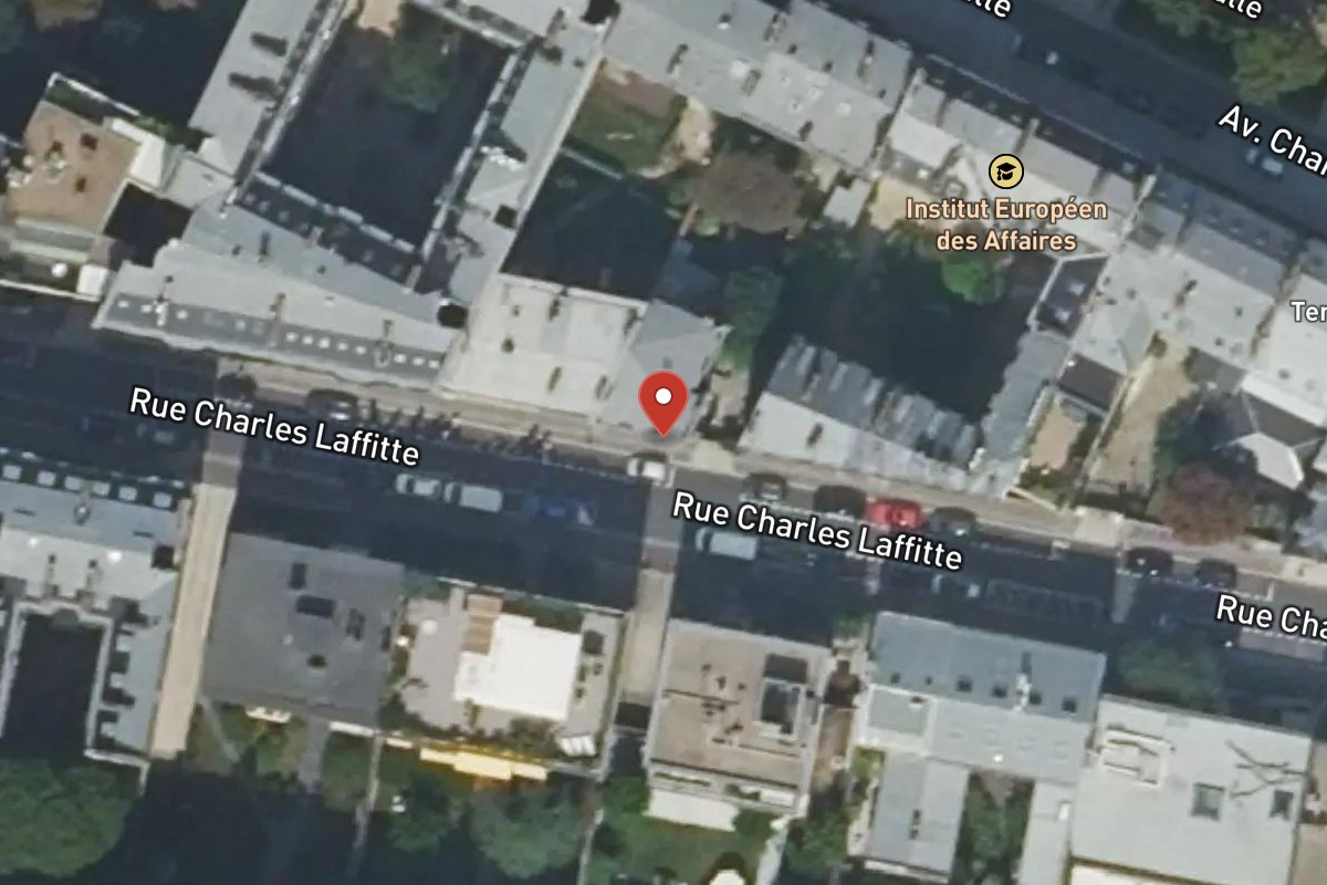 Vue satellite — 12 Rue Charles Laffitte