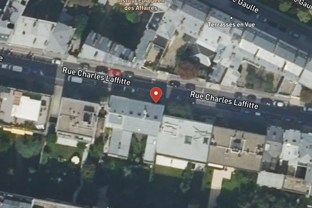 Vue satellite — 17 Rue Charles Laffitte