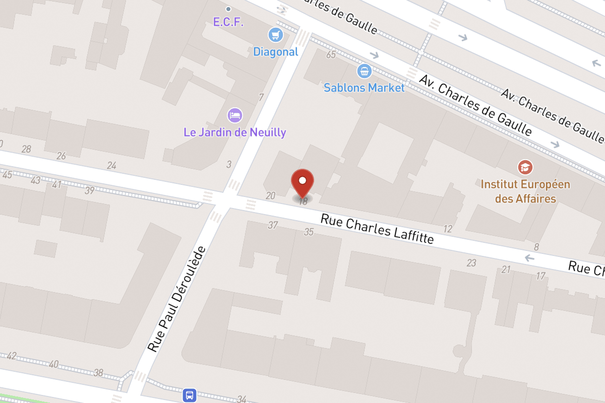 Plan de situation — 18 Rue Charles Laffitte
