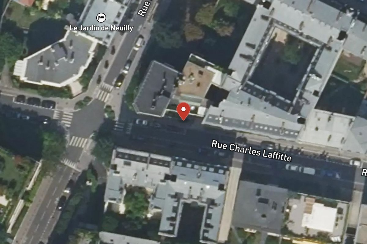 Vue satellite — 18 Rue Charles Laffitte