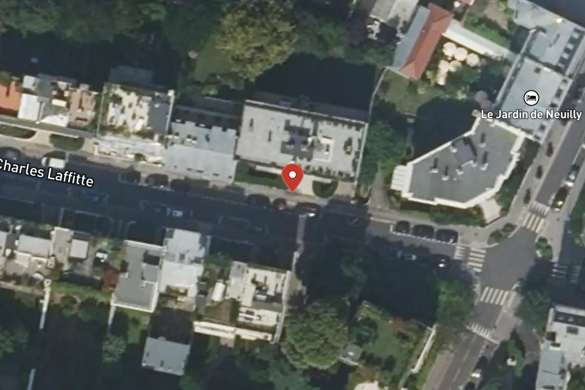 Vue satellite — 24 Rue Charles Laffitte