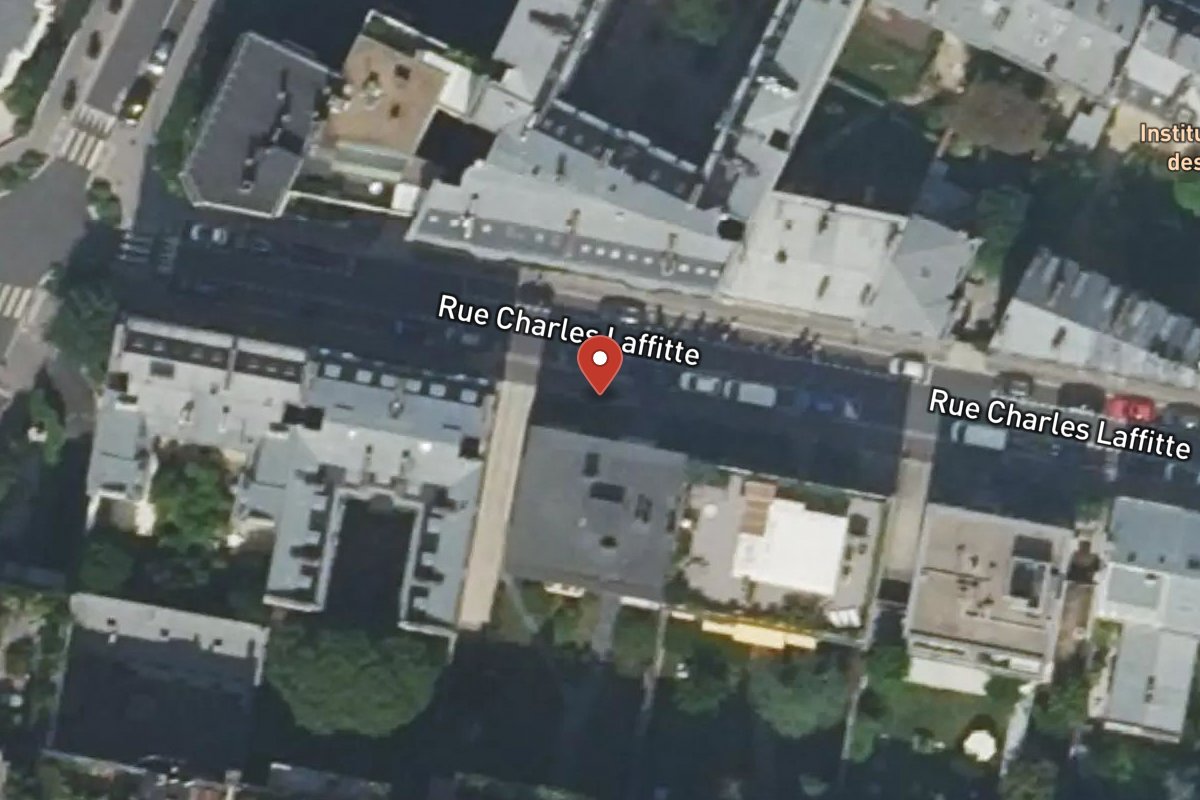 Vue satellite — 29 Rue Charles Laffitte