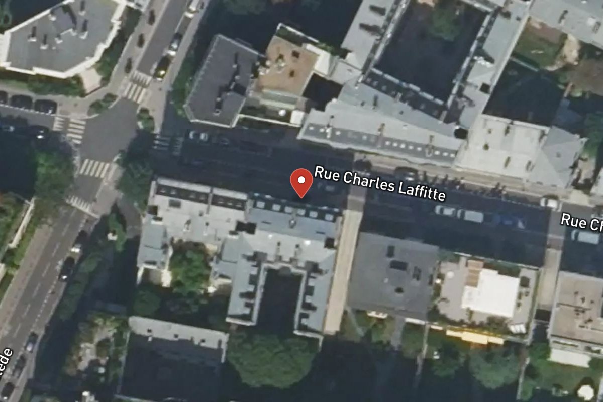 Vue satellite — 33 Rue Charles Laffitte