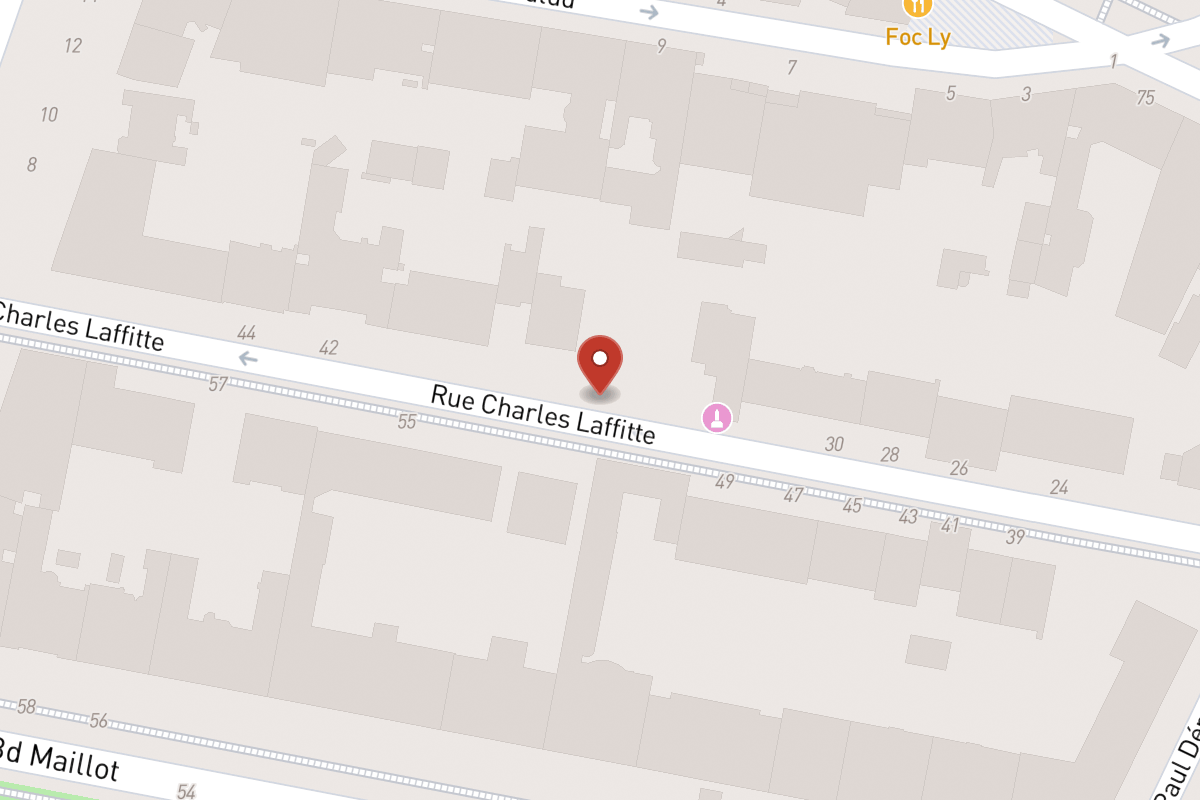 Plan de situation — 34 Rue Charles Laffitte