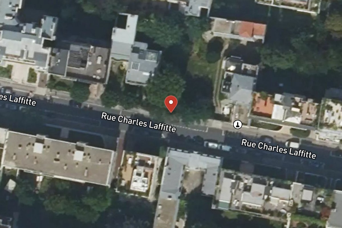 Vue satellite — 34 Rue Charles Laffitte