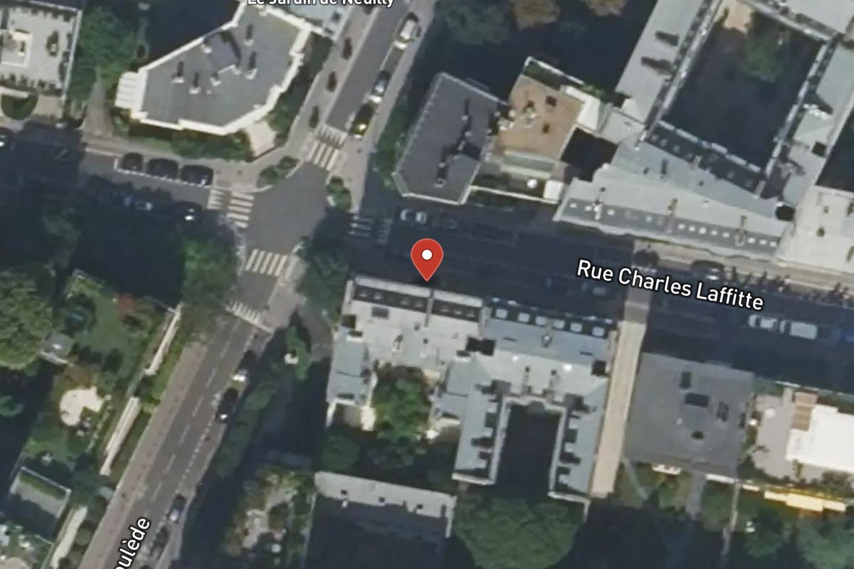 Vue satellite — 37 Rue Charles Laffitte