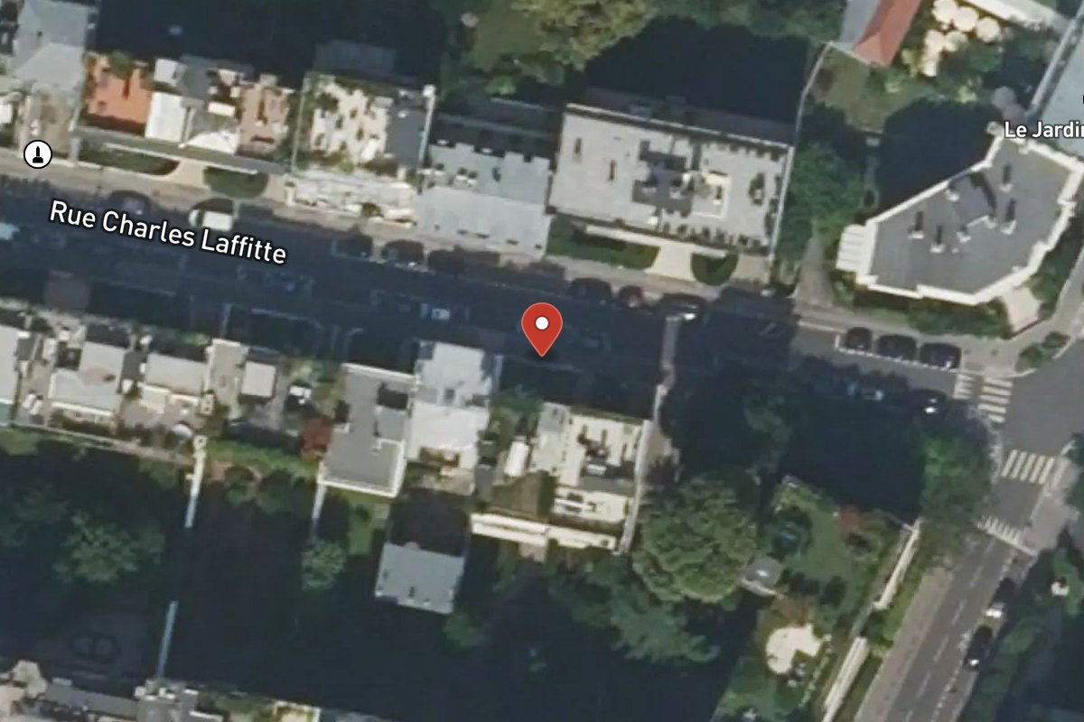 Vue satellite — 39BIS Rue Charles Laffitte