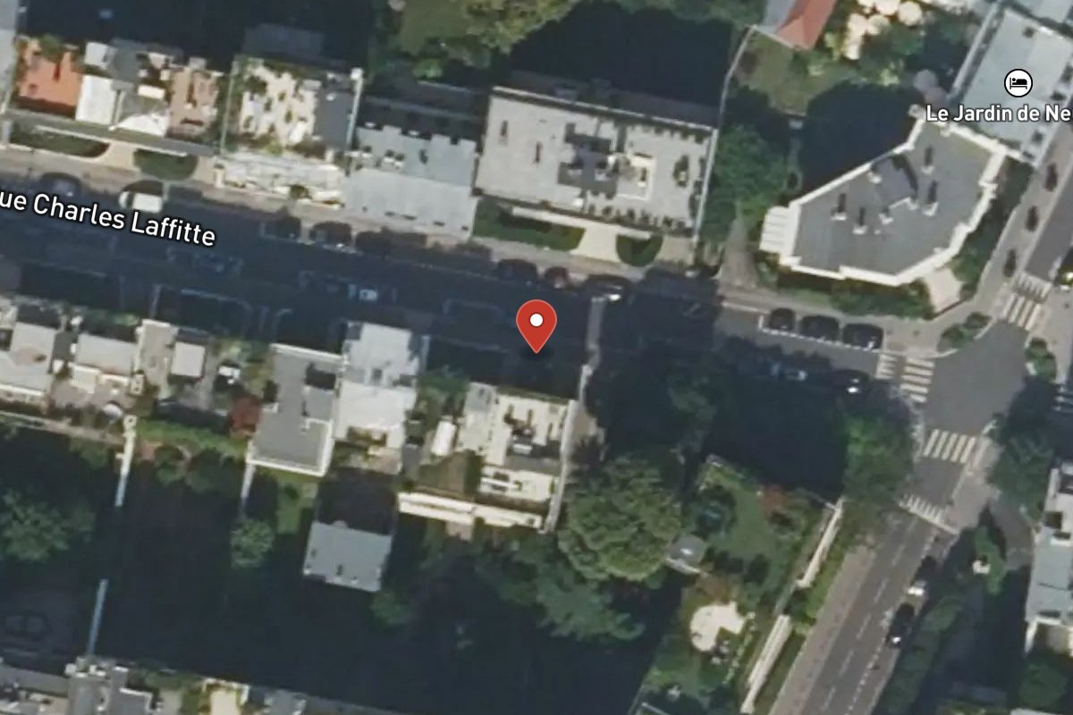 Vue satellite — 39 Rue Charles Laffitte