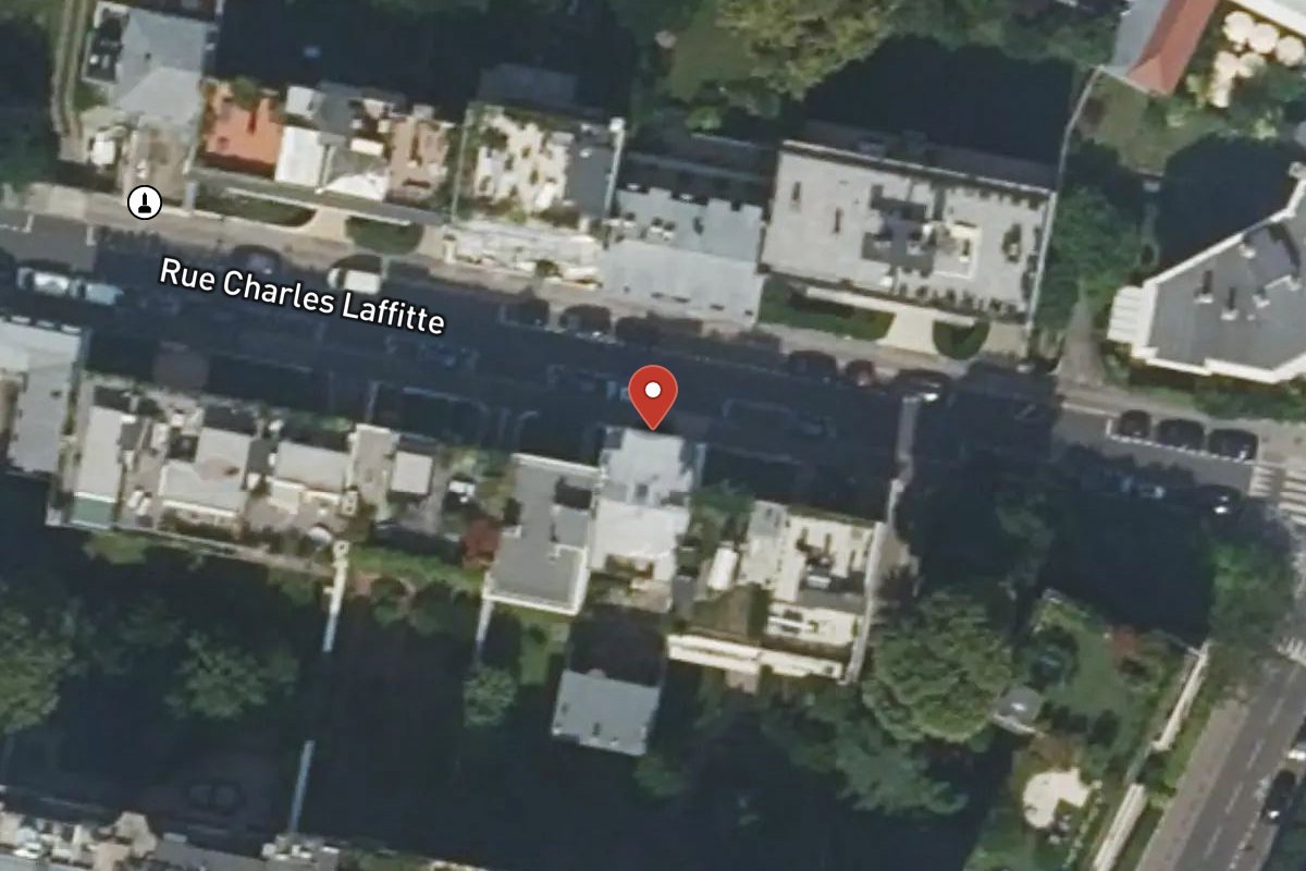 Vue satellite — 41 Rue Charles Laffitte