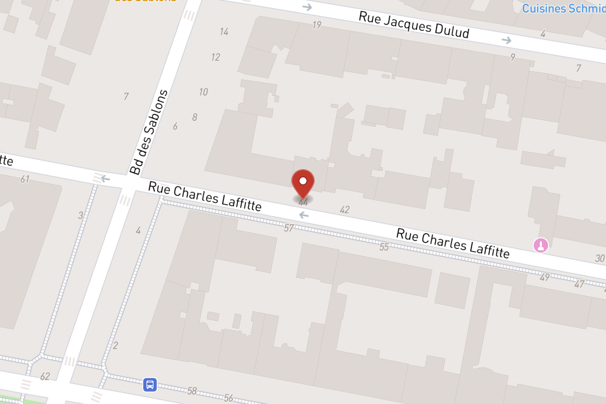 Plan de situation — 44 Rue Charles Laffitte