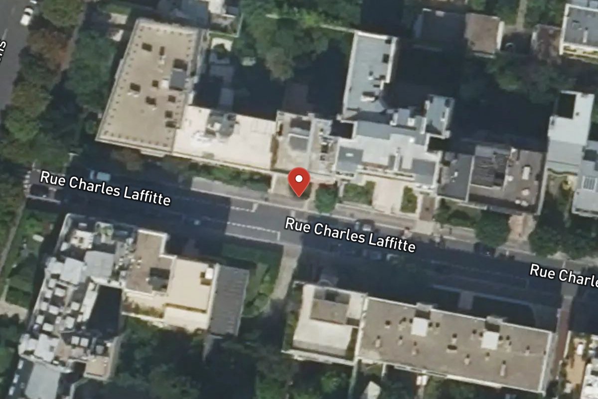 Vue satellite — 44 Rue Charles Laffitte