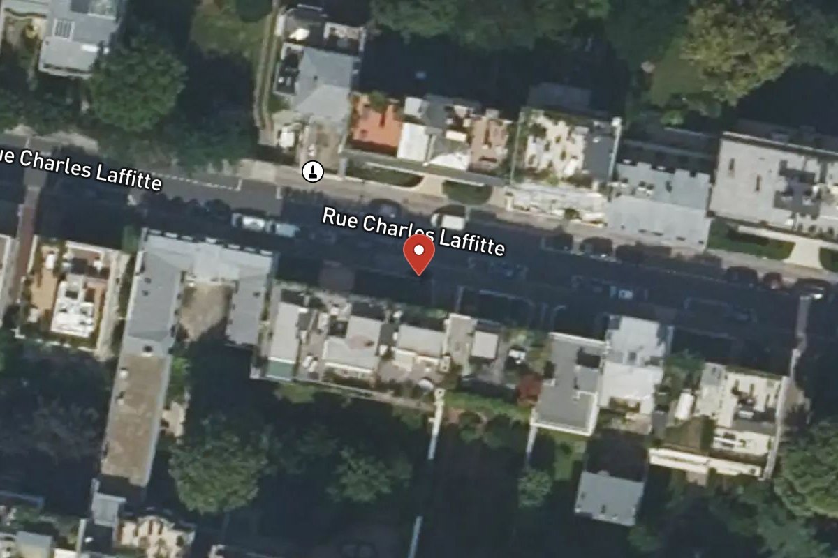 Vue satellite — 47 Rue Charles Laffitte