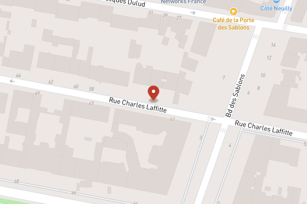 Plan de situation — 52BIS Rue Charles Laffitte