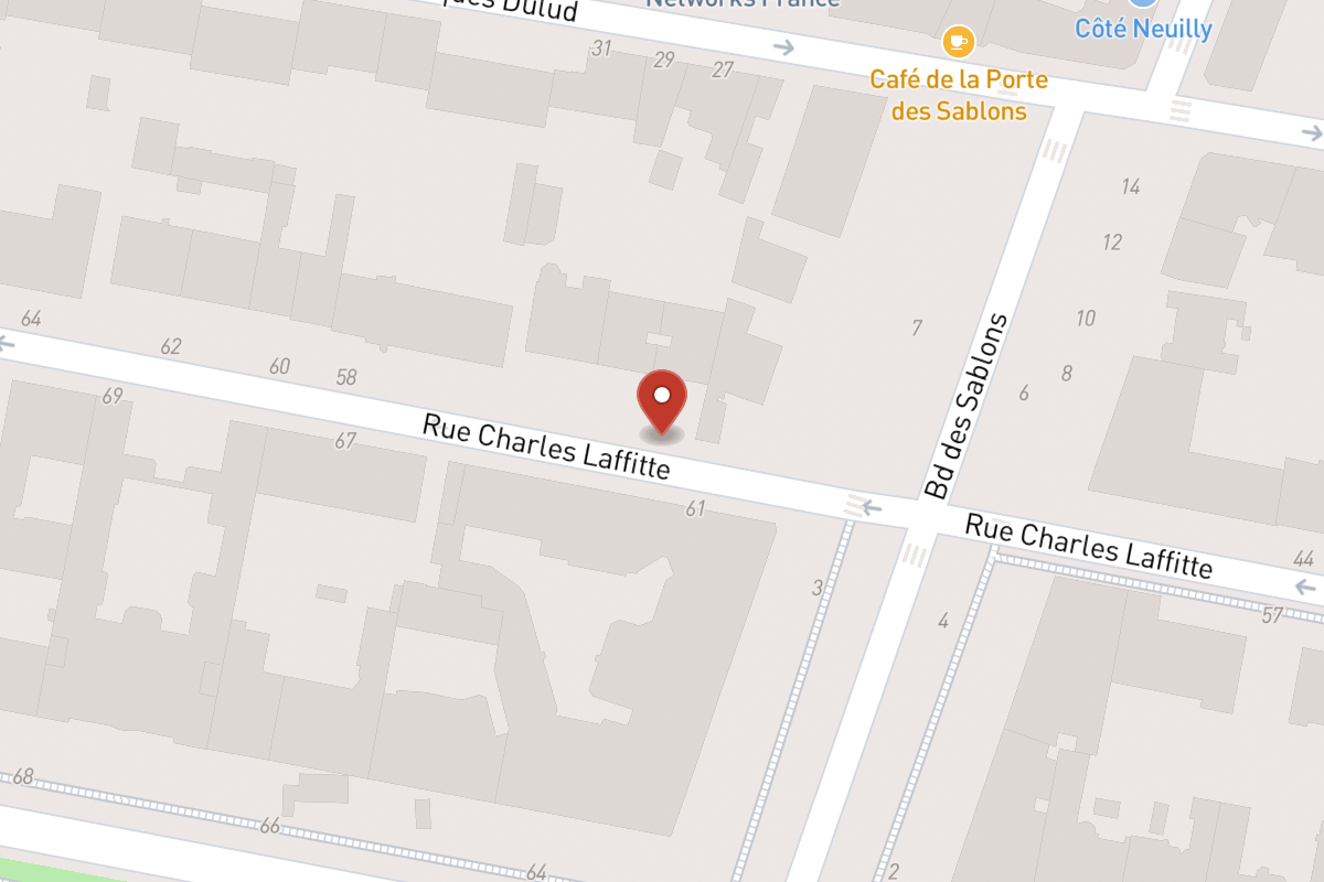 Plan de situation — 52 Rue Charles Laffitte