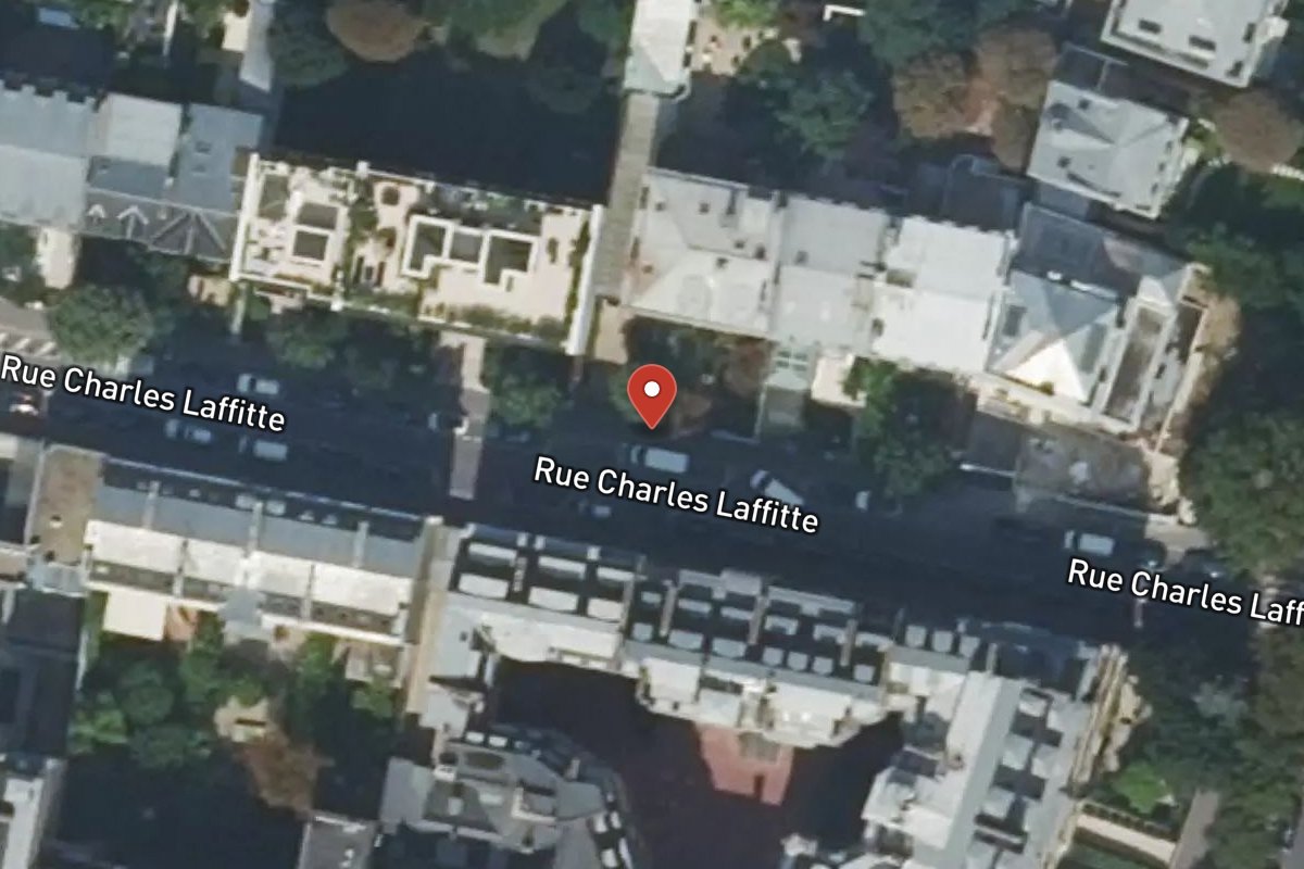 Vue satellite — 54 Rue Charles Laffitte