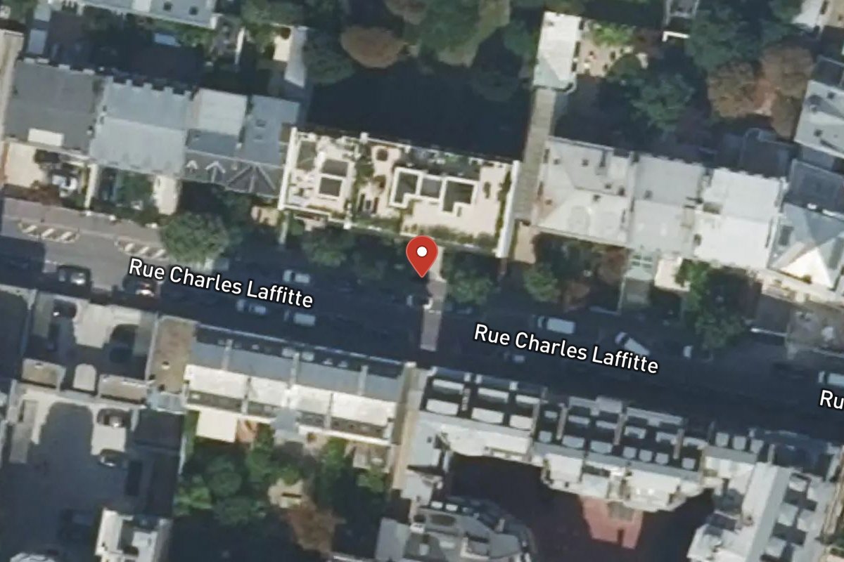 Vue satellite — 56 Rue Charles Laffitte