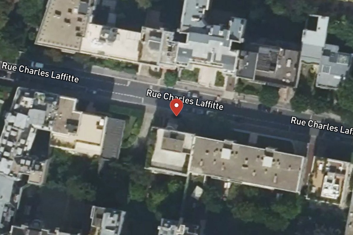 Vue satellite — 57 Rue Charles Laffitte