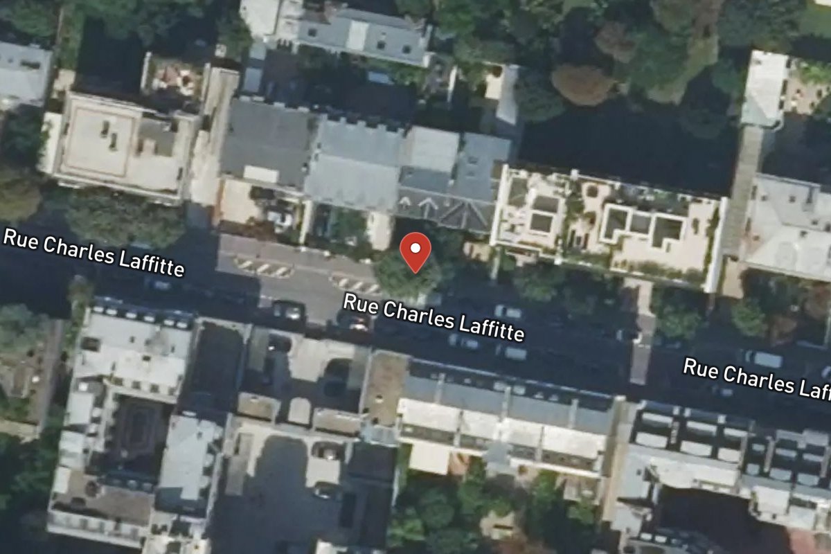 Vue satellite — 60BIS Rue Charles Laffitte