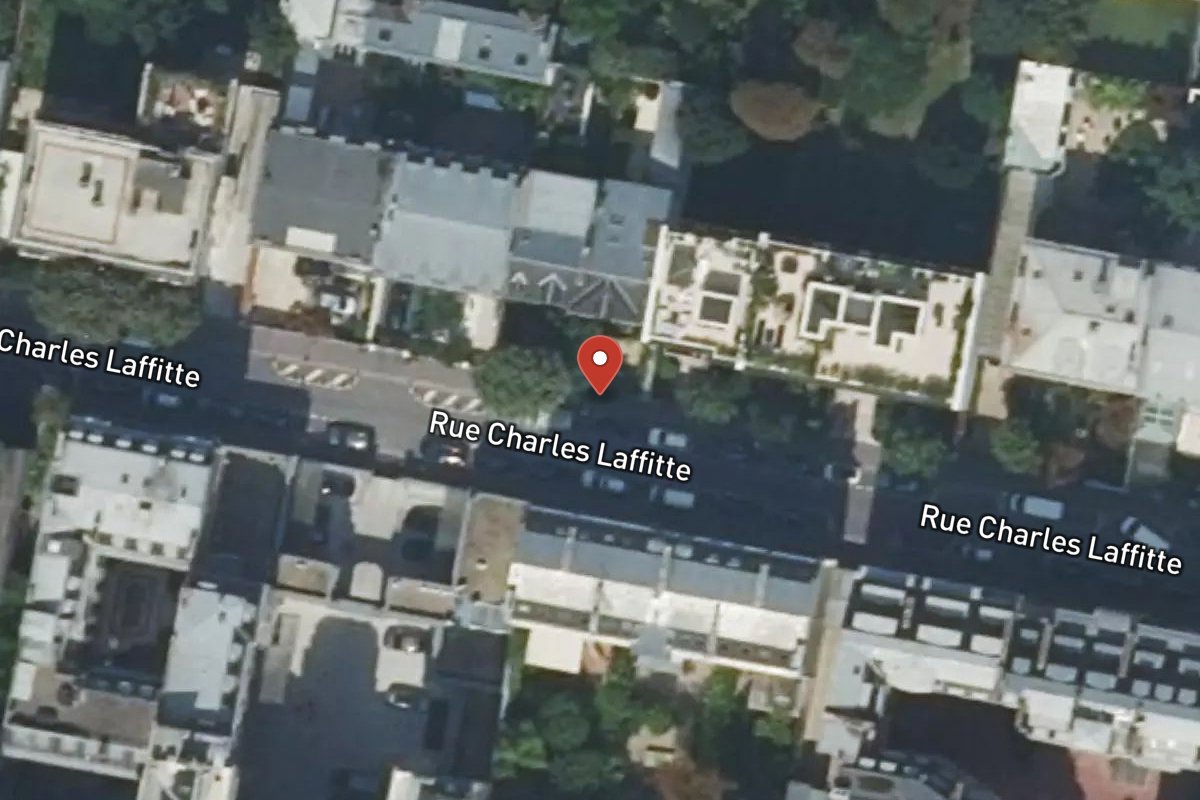 Vue satellite — 60 Rue Charles Laffitte