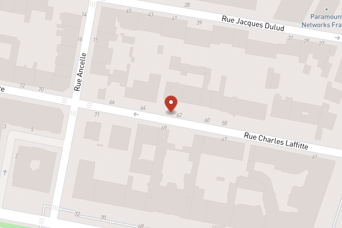 Plan de situation — 62BIS Rue Charles Laffitte