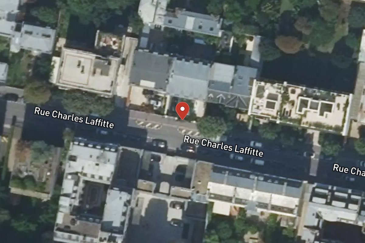 Vue satellite — 62 Rue Charles Laffitte