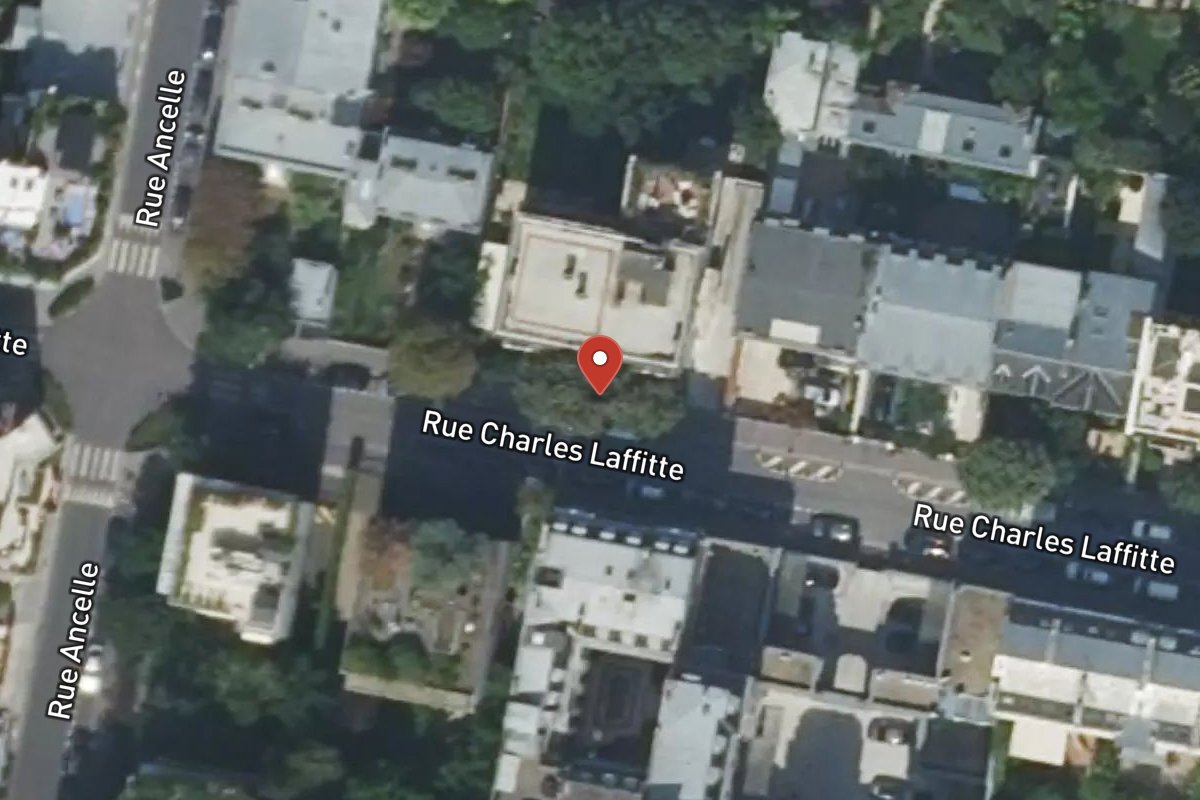 Vue satellite — 64 Rue Charles Laffitte