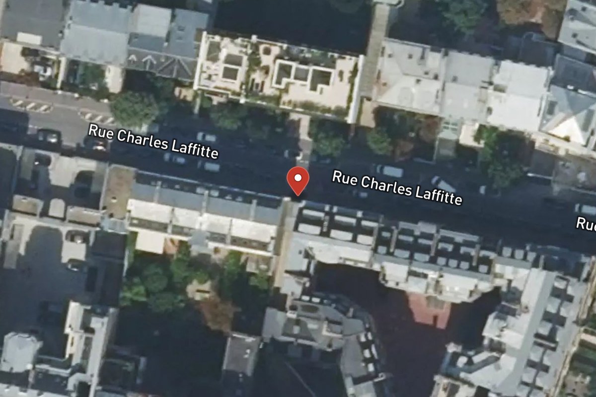 Vue satellite — 65 Rue Charles Laffitte
