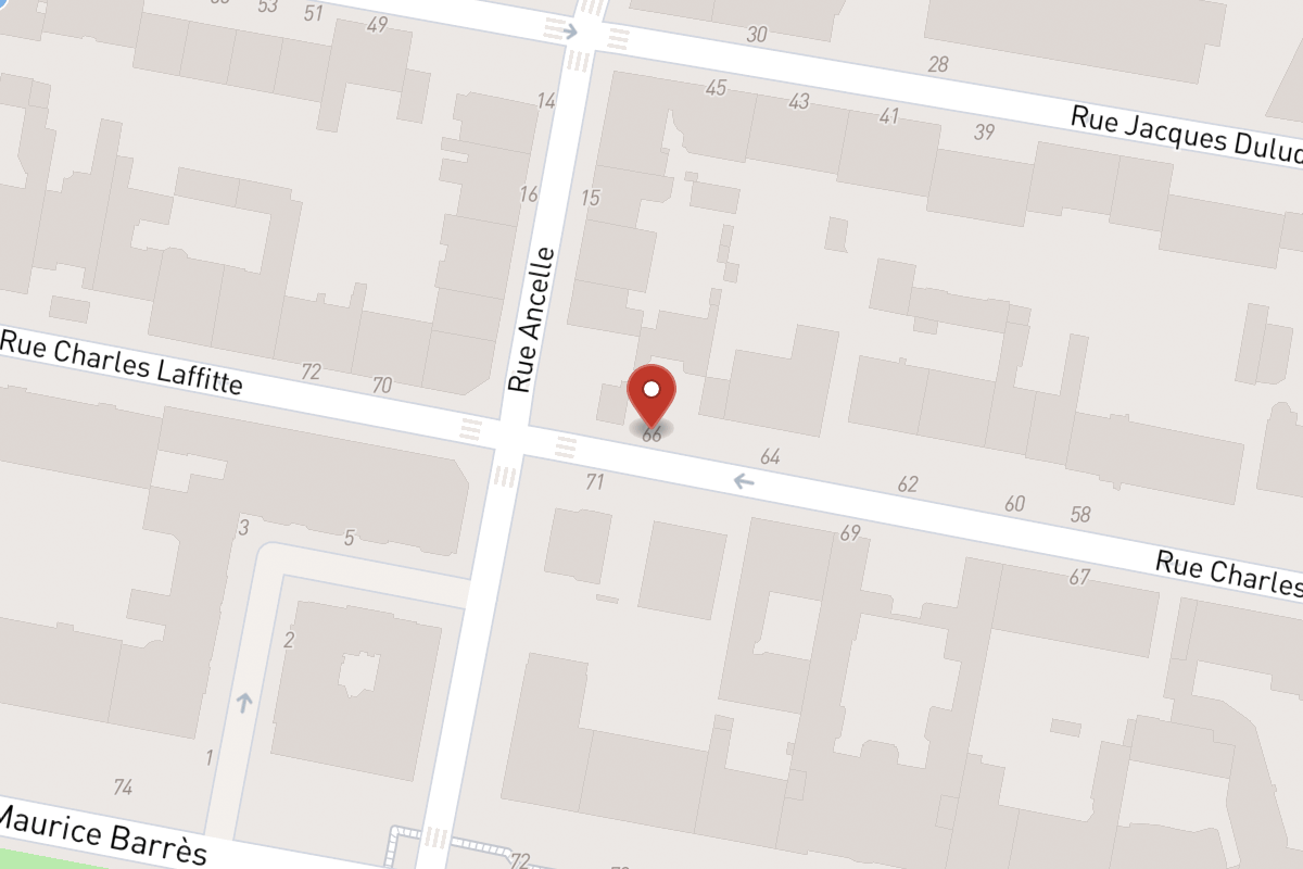 Plan de situation — 66 Rue Charles Laffitte