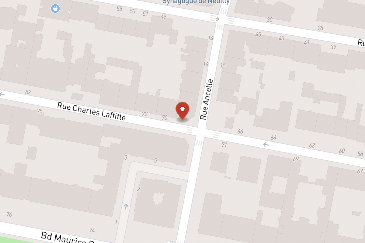 Plan de situation — 68BIS Rue Charles Laffitte