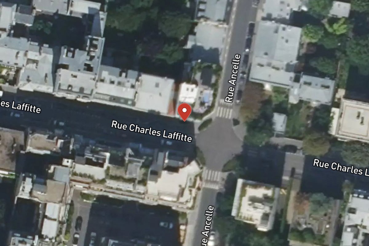 Vue satellite — 68BIS Rue Charles Laffitte