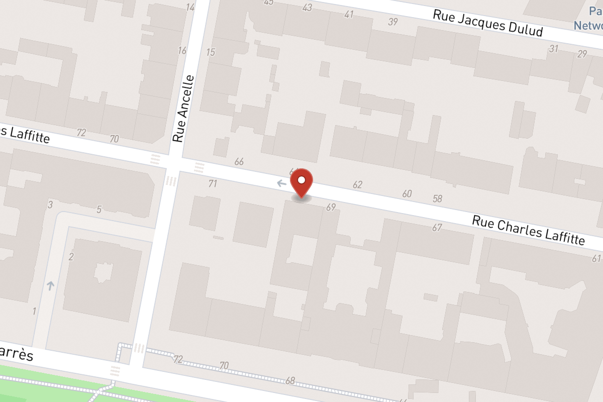 Plan de situation — 69BIS Rue Charles Laffitte