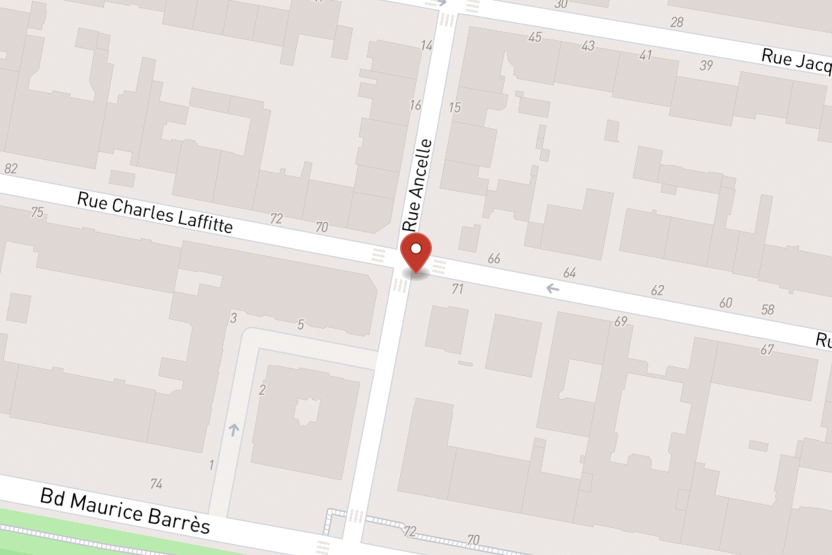 Plan de situation — 71TER Rue Charles Laffitte